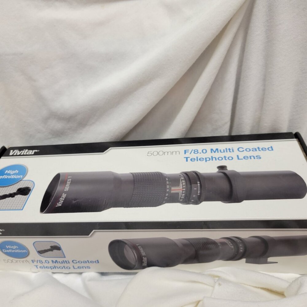 Vivatar 500mm F/8.0 Multi Coated Telephoto Lens